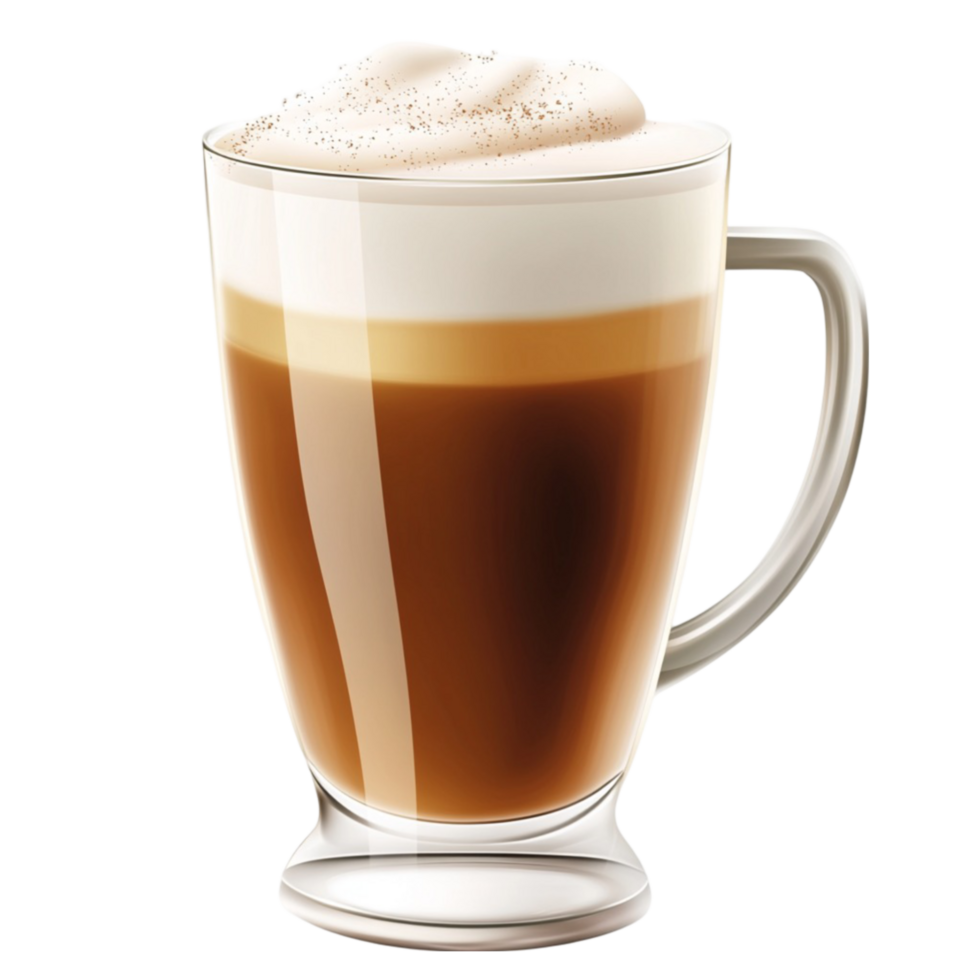 Latte Coffee Close Up png