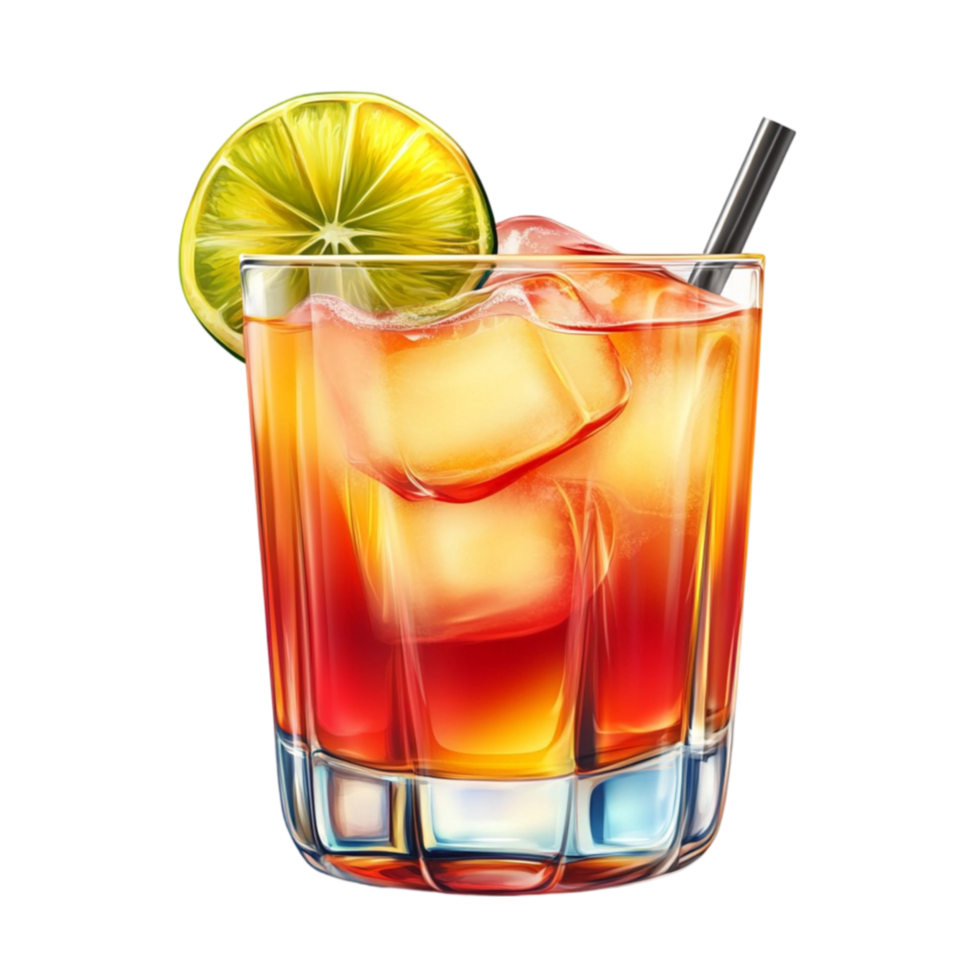 Citrus Lime Summer Drink png