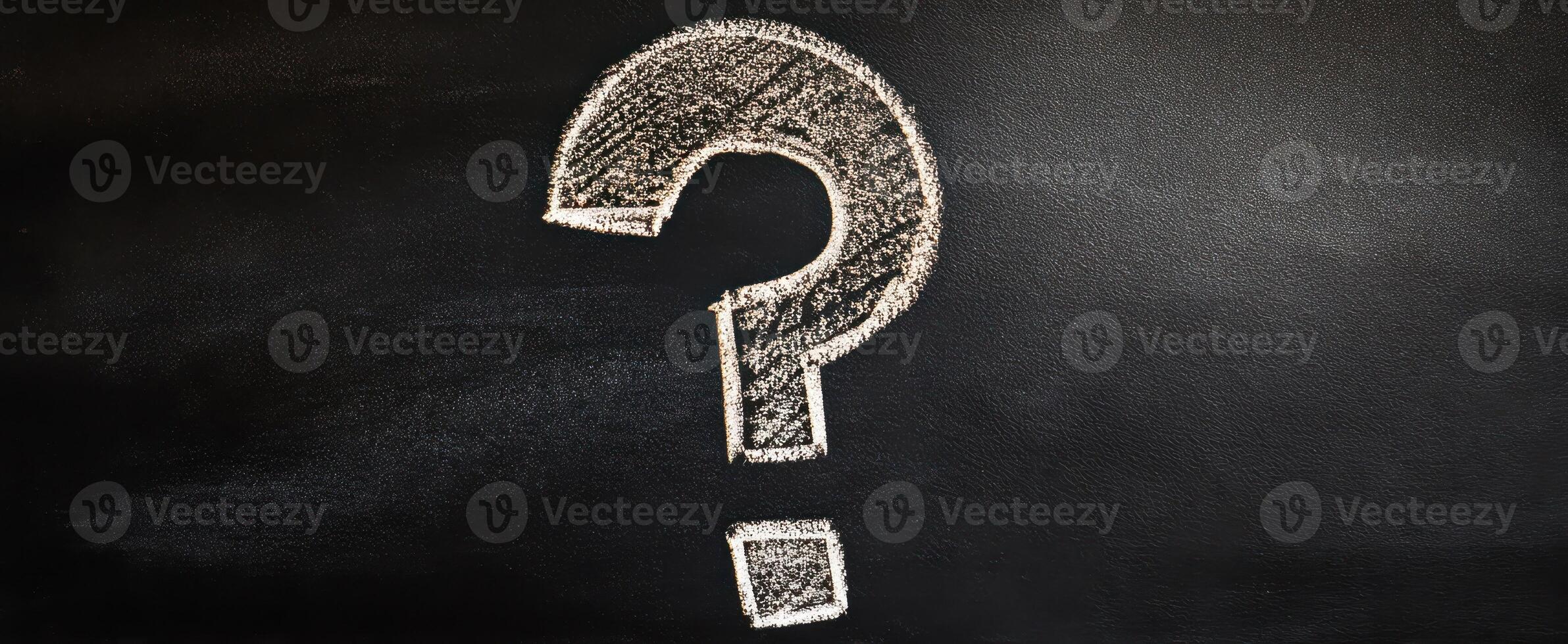 The Question Mark Symbolizing Curiosity and Inquiry in Education photo