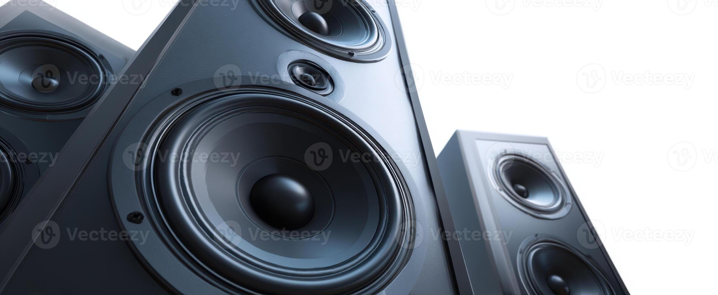 The Powerful Speakers Showcasing Modern Audio Technology and Design photo