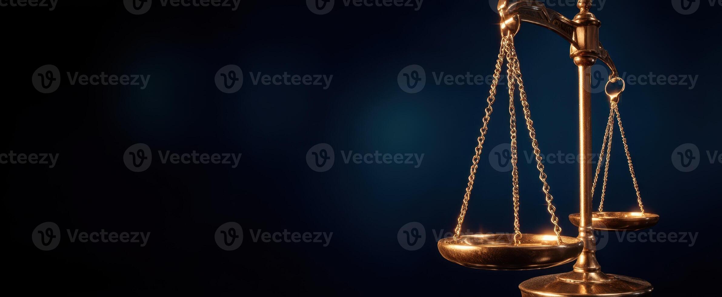 The Scales of Justice Representing Law and Fairness in a Legal Context. photo