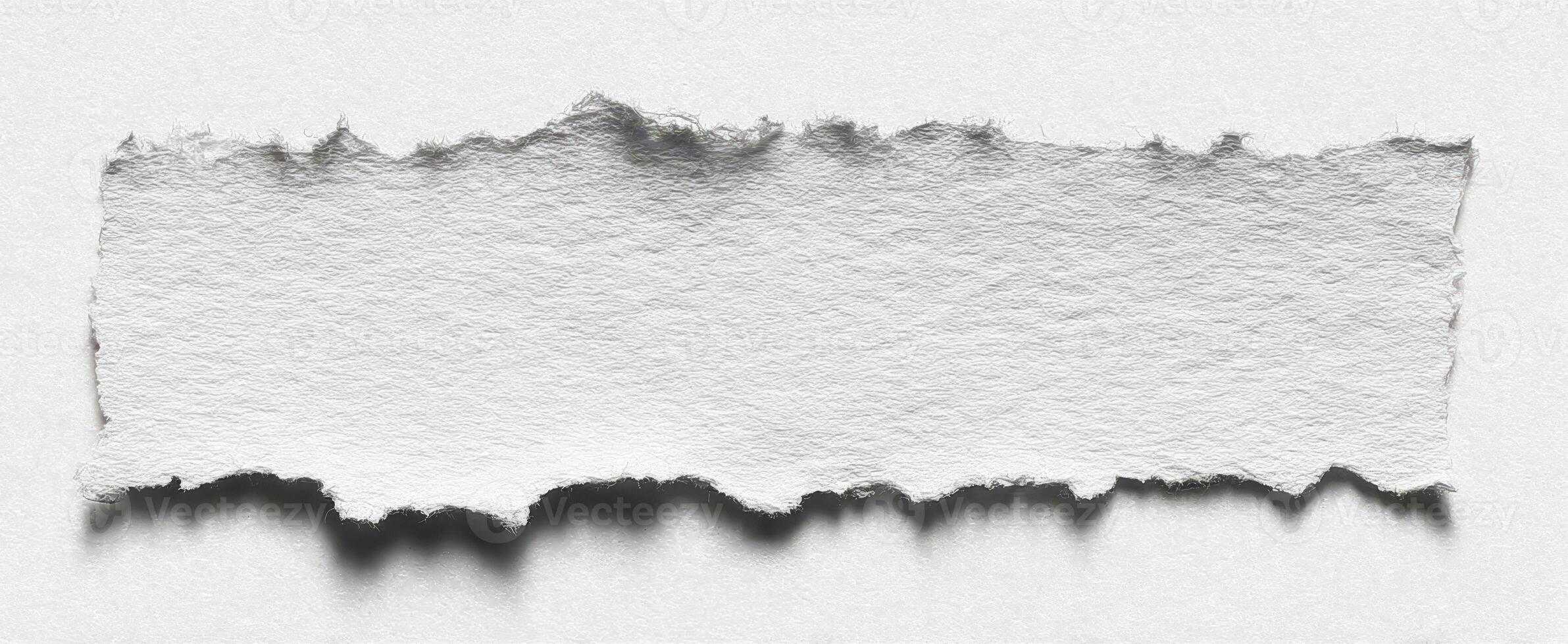 The Torn Paper in a Clean, Minimalistic Style for Creative Use photo