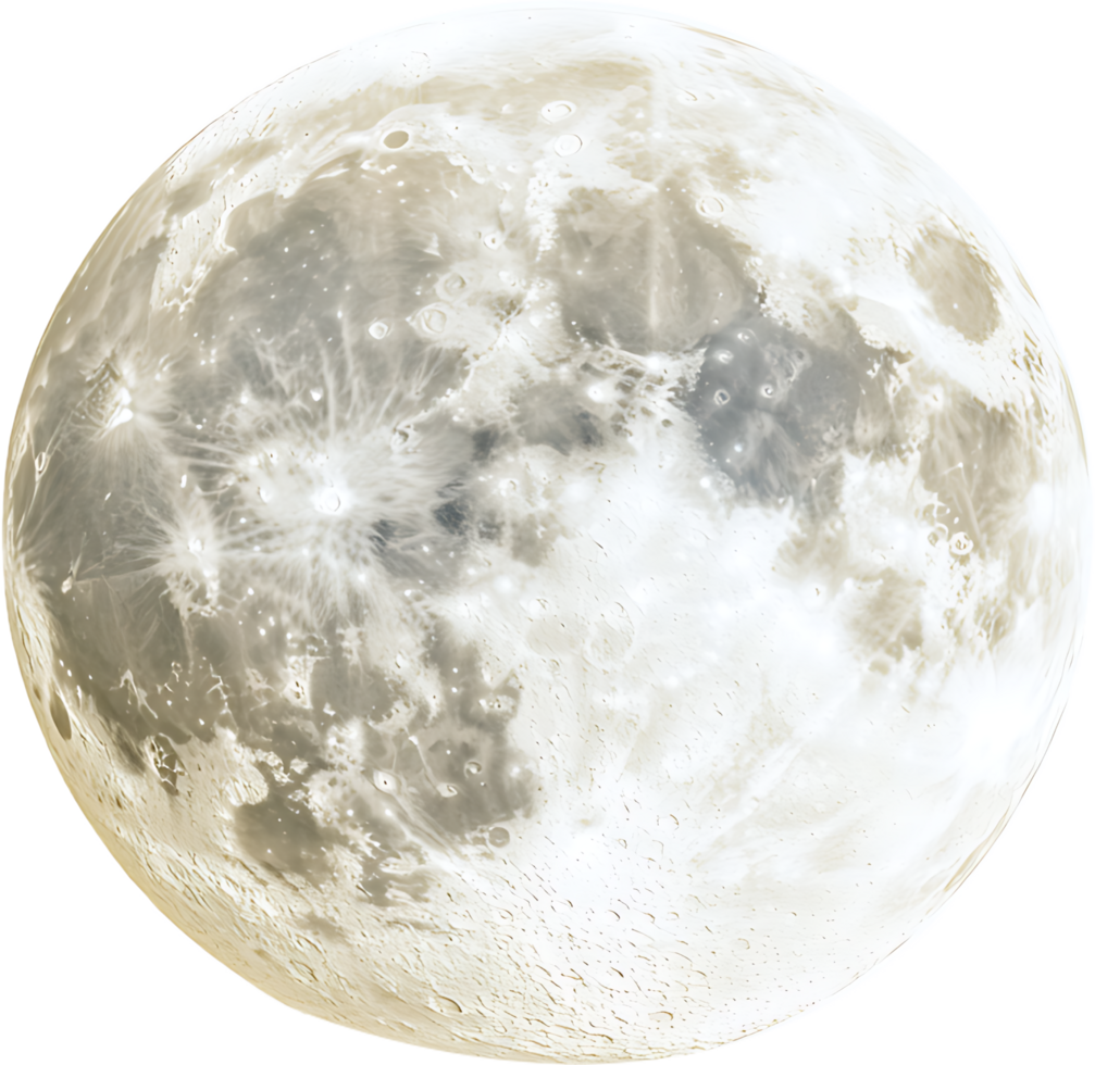 A large full moon is shown in this image png