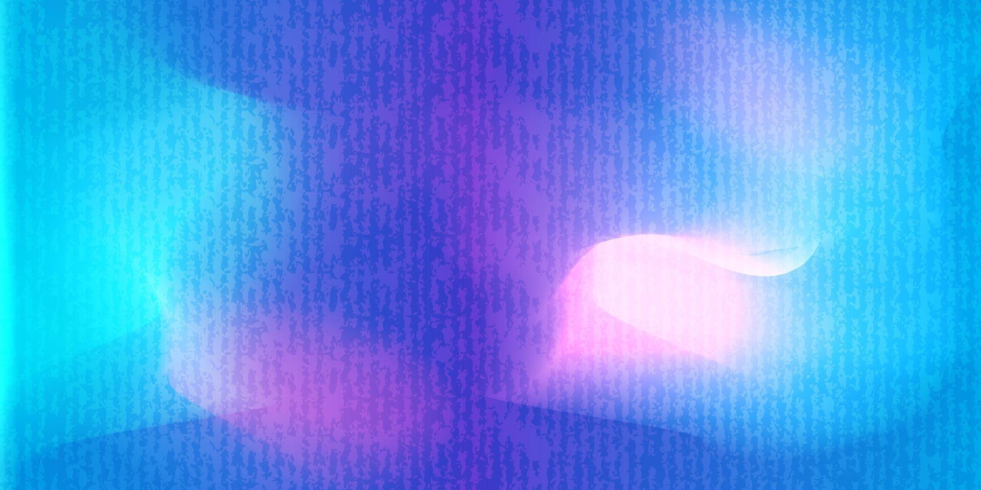 Blue and purple gradient abstract background with soft light effects and subtle vertical pattern. Digital template with copy space. Abstract digital texture. Design for banner, wallpaper, poster vector