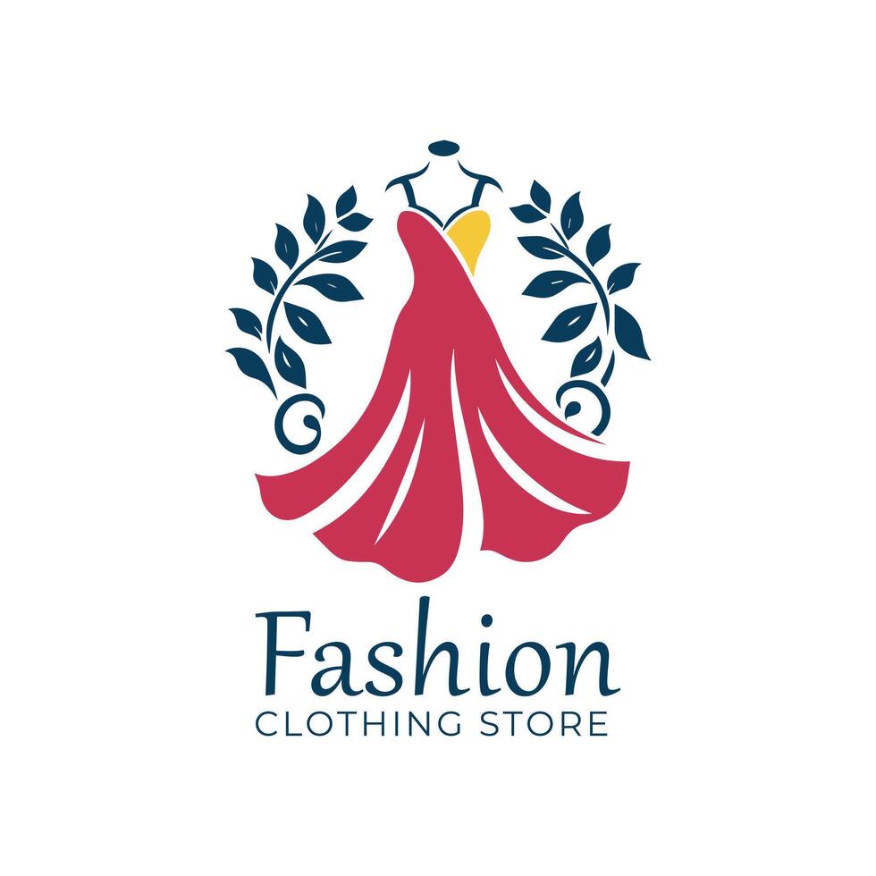 Modern Feminine Logo for Fashion Brand vector