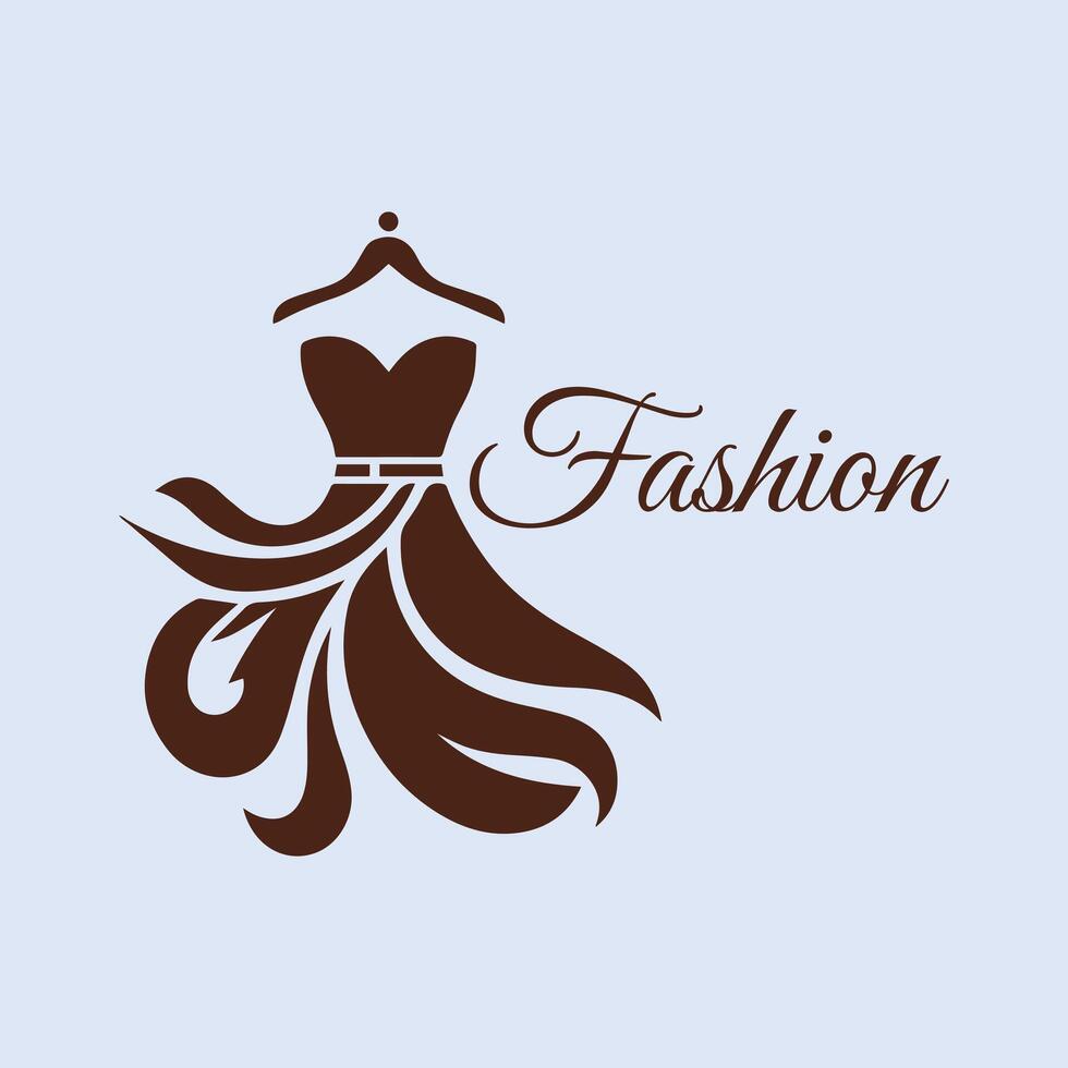 Unisex Fashion Brand Logo Template vector