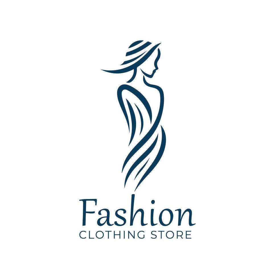 Hand-Drawn Boutique Logo vector