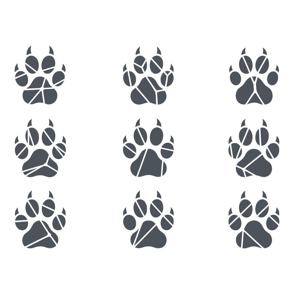Mystic animal prints creating a wilderness vibe and bringing the spirit of nature to your designs on vector