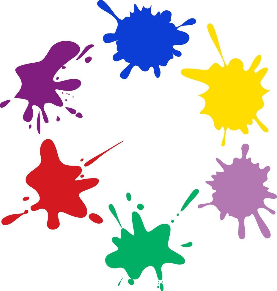 color spot collection vector