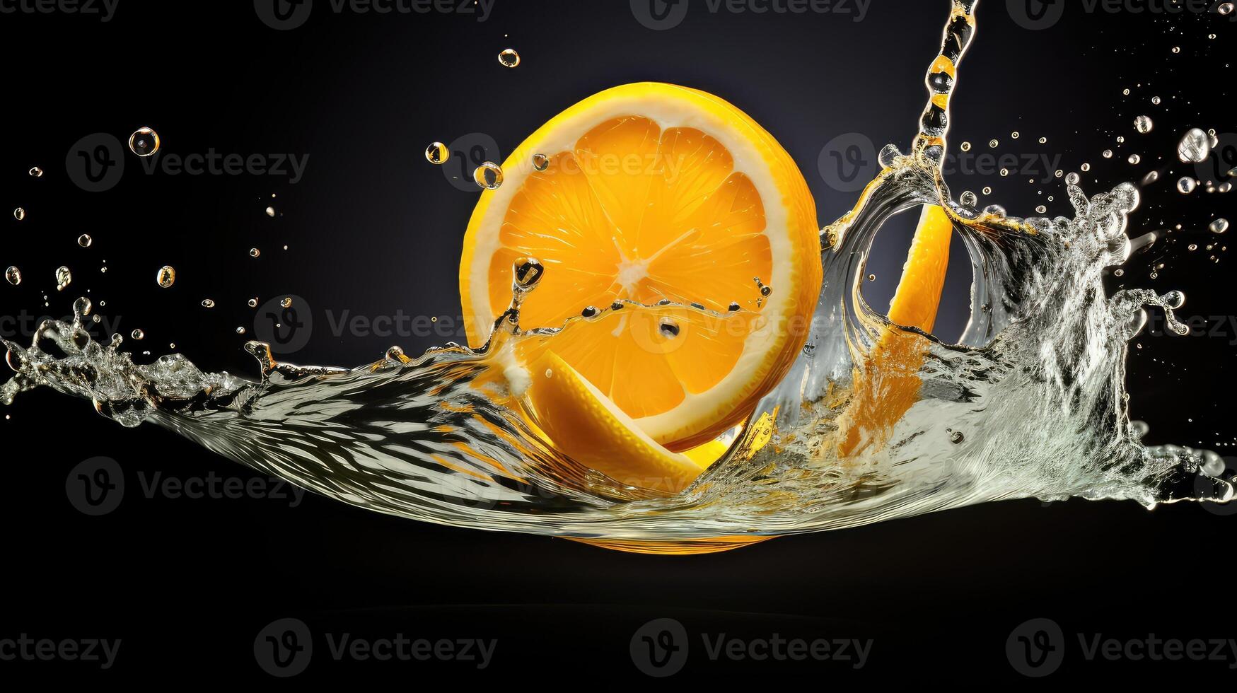 dynamic lemon orange photo