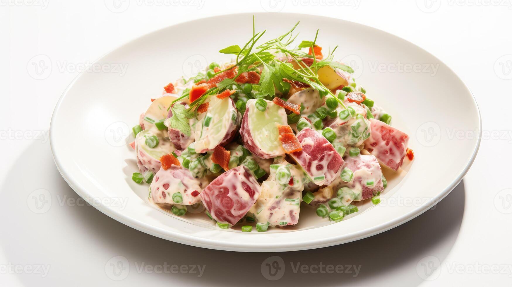 sleek red potato salad photo