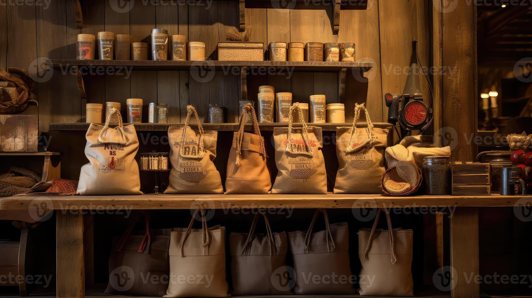 display bag coffee photo