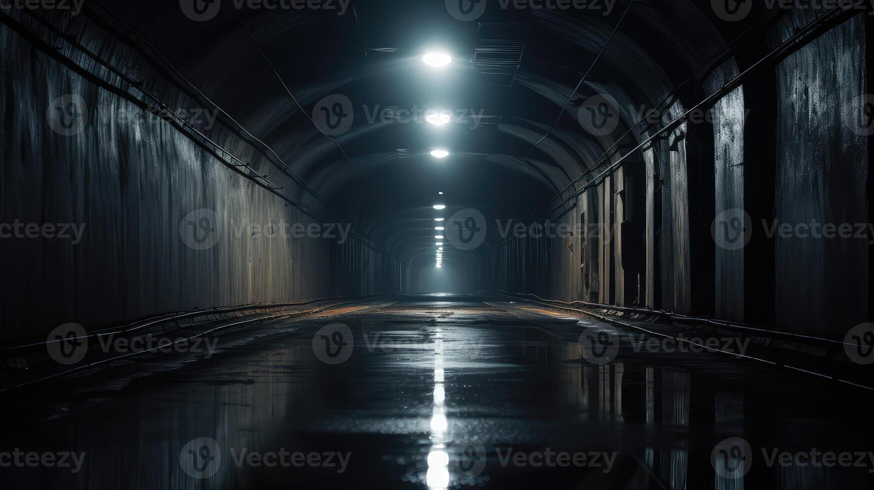 tunnel light at the end of the tunnel photo