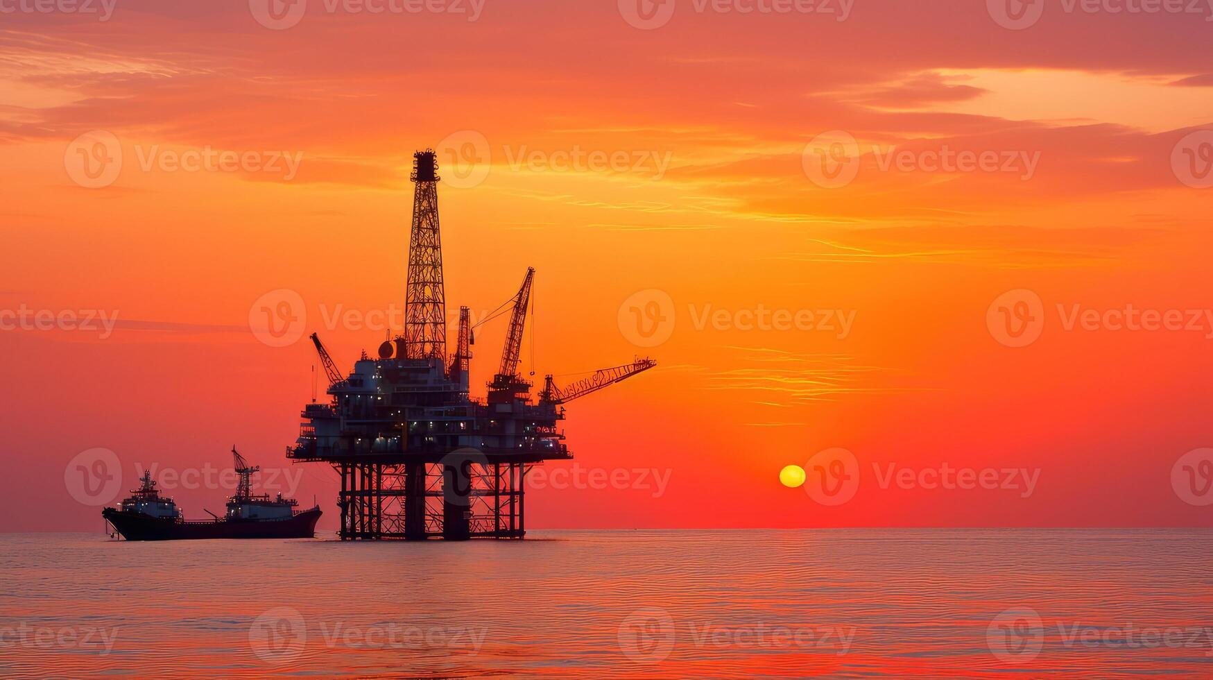 sunrise china oil photo