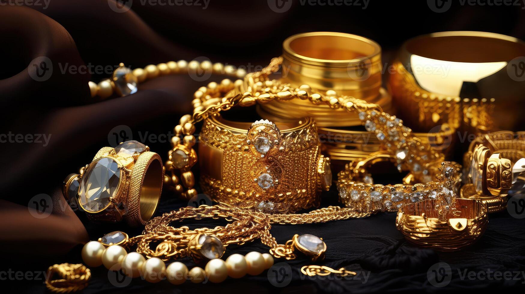 jewelry gold overlay photo