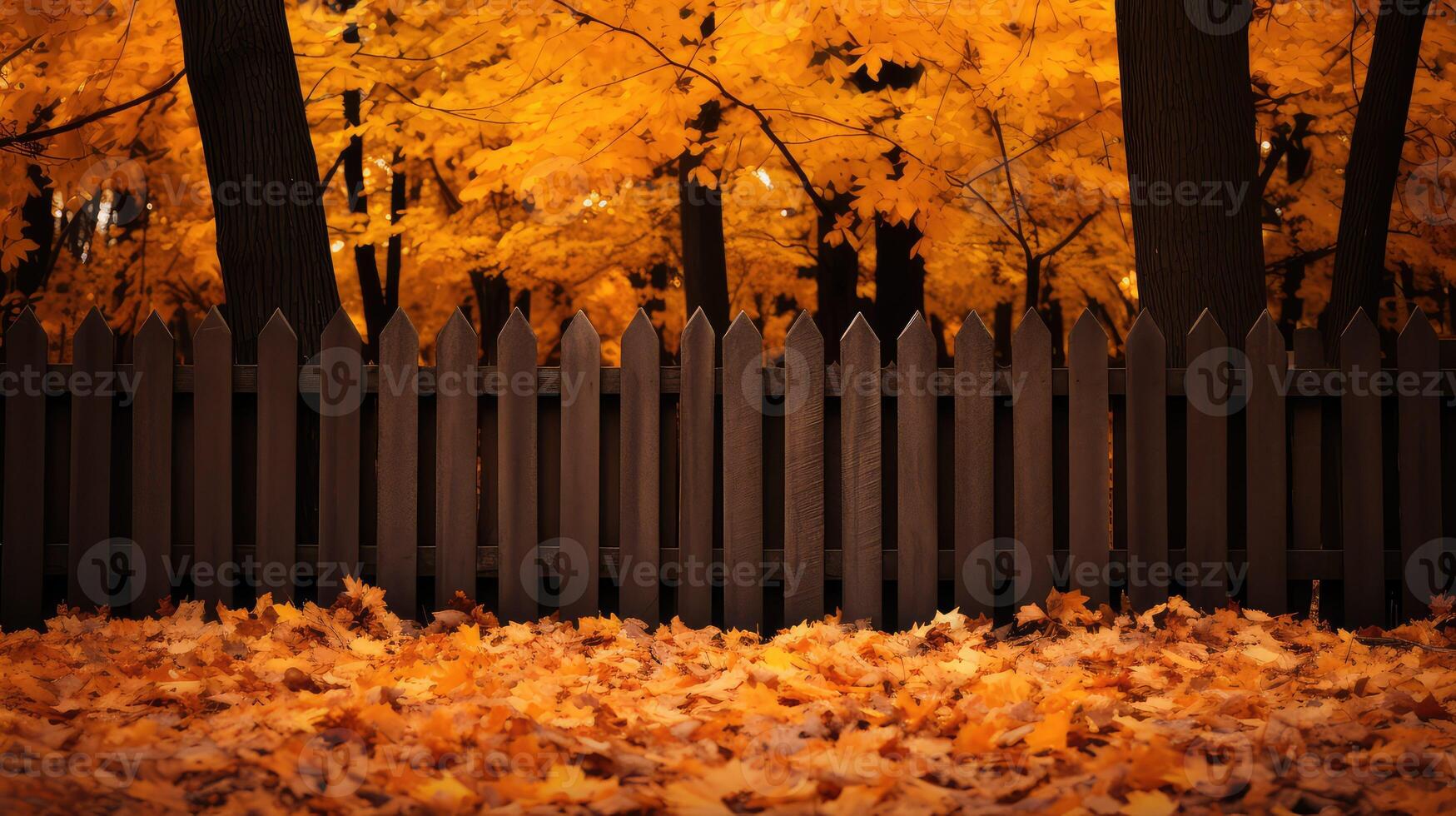 warmth wood fence background photo