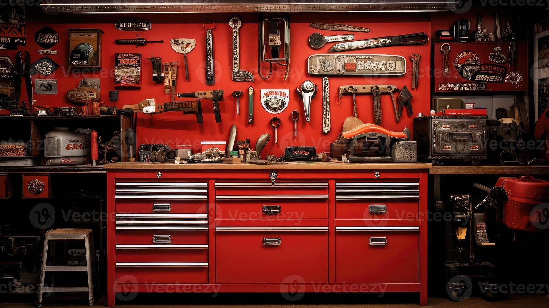 setting toolbox red photo