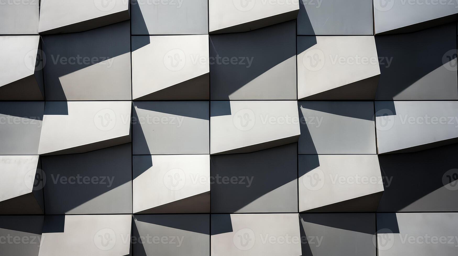 facade gray modern background photo