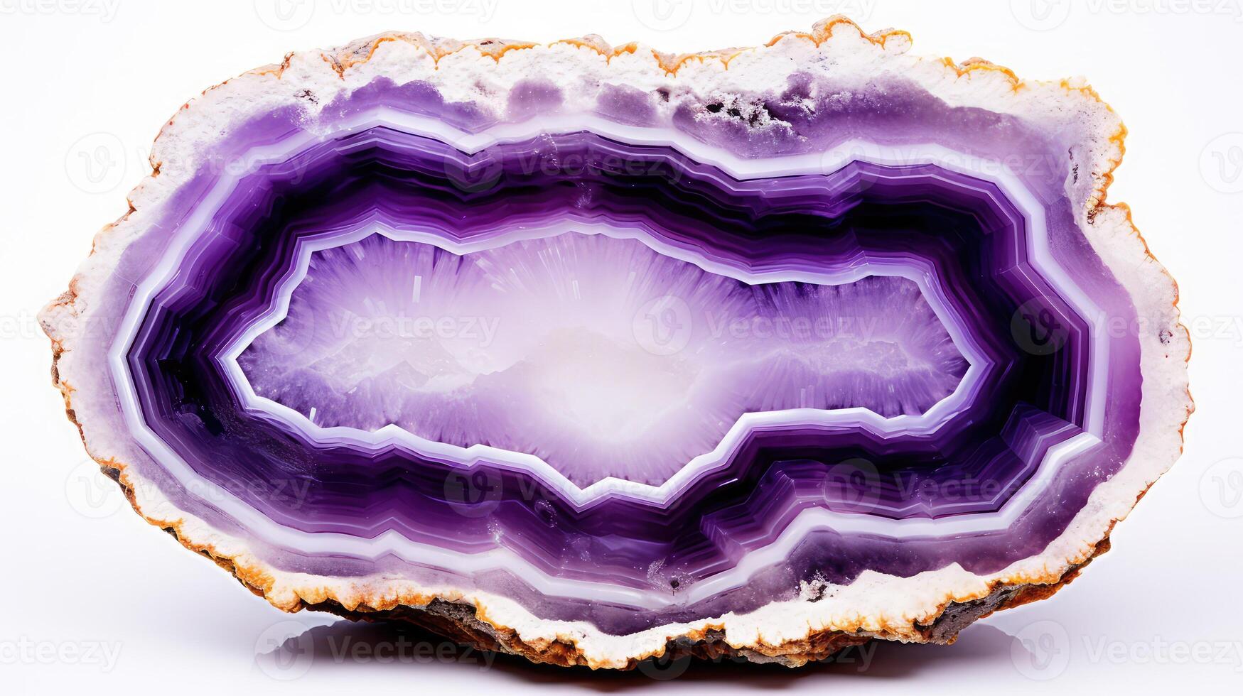 photograph amethyst white background photo