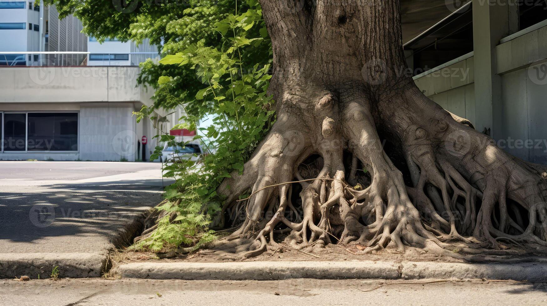 resilient tree and root photo