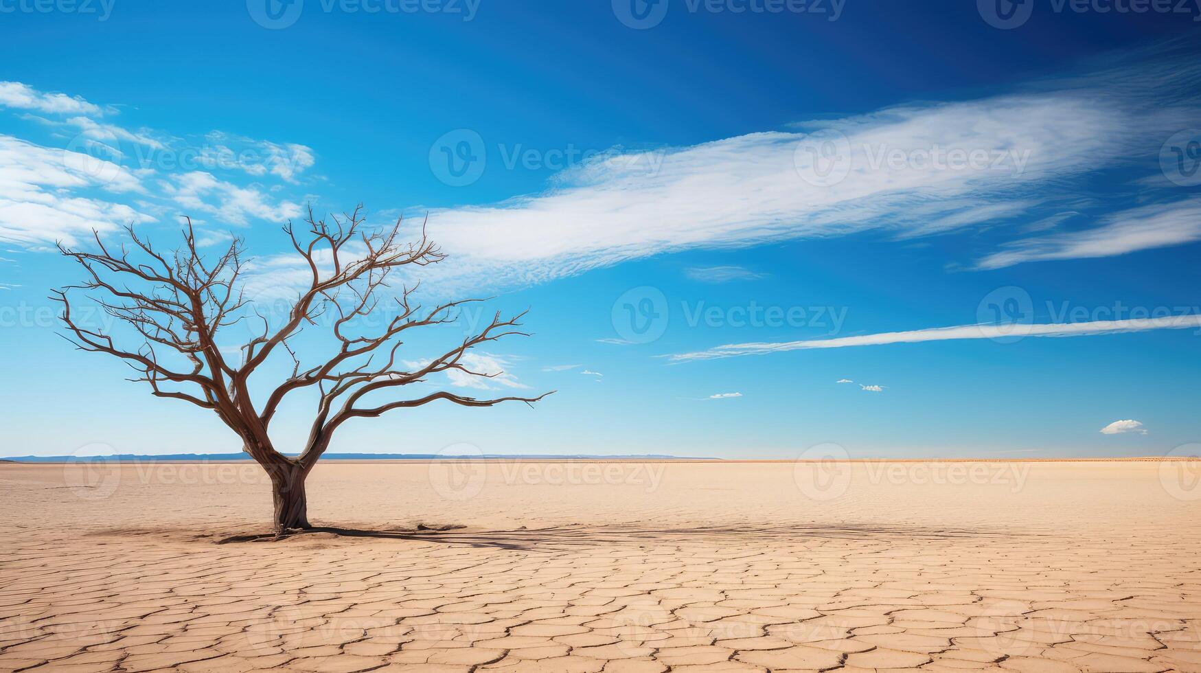landscape dry tree photo
