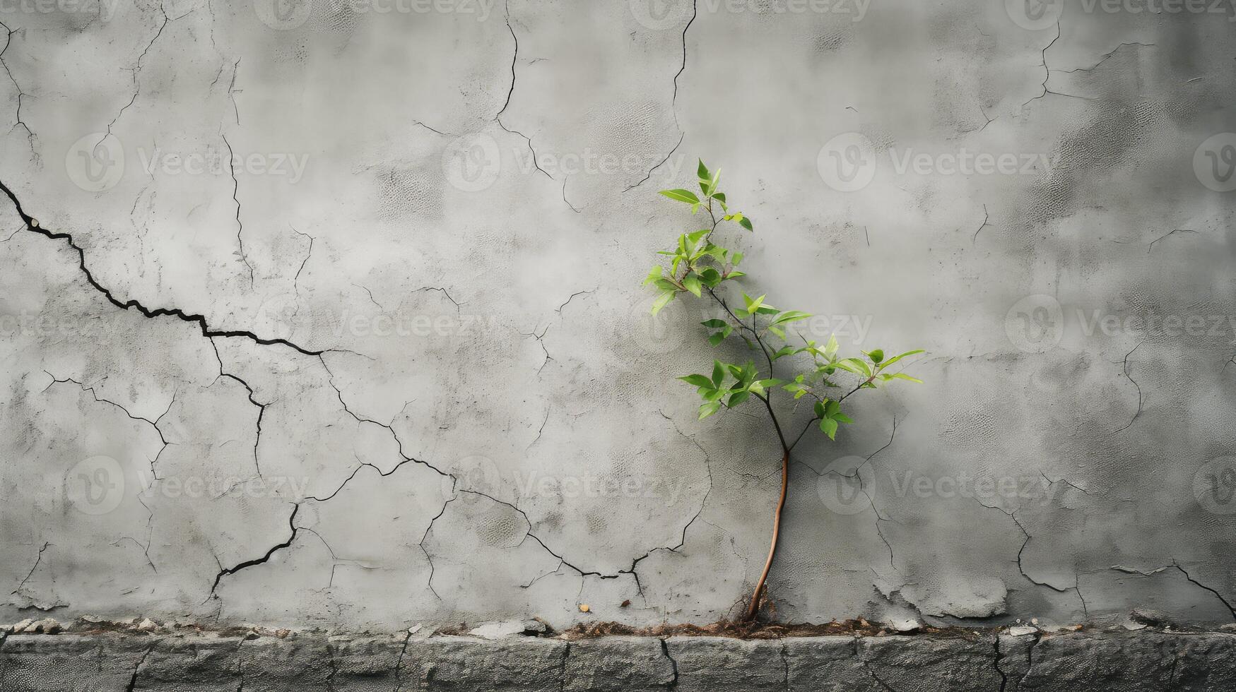 nature cracked wall photo