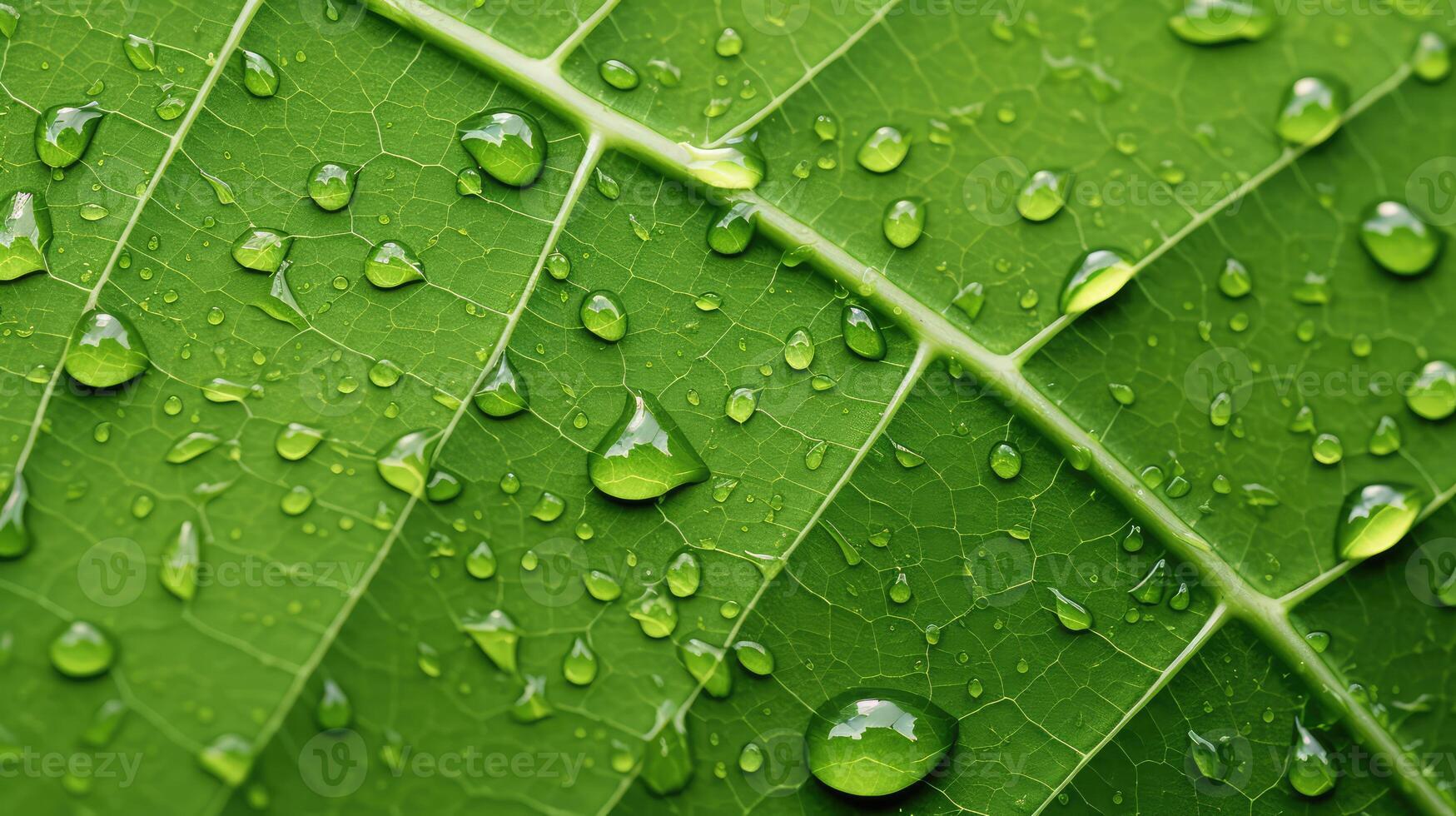 morng leaf zoom in photo
