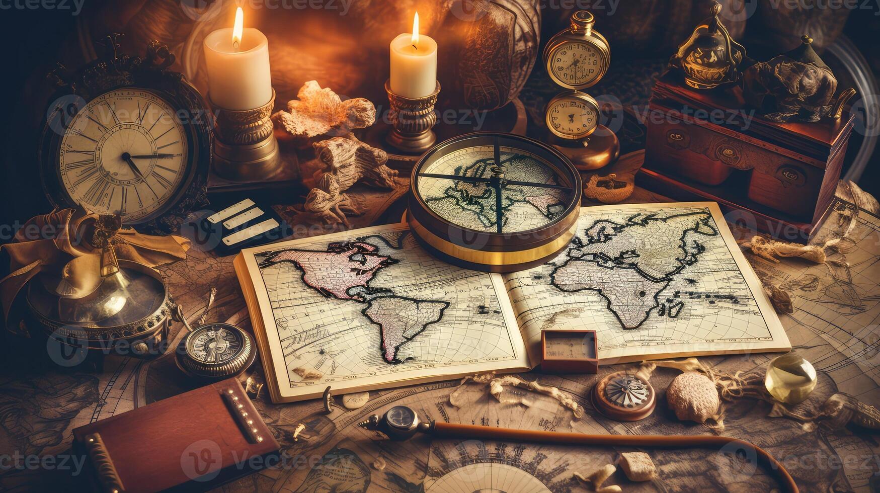 table world map photo