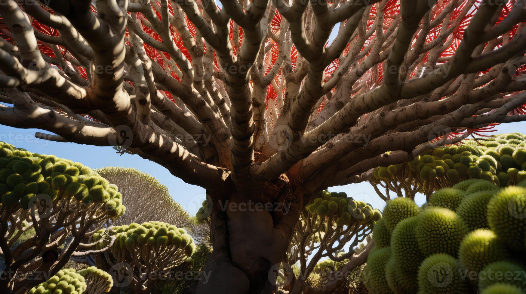 branches dragon blood tree photo