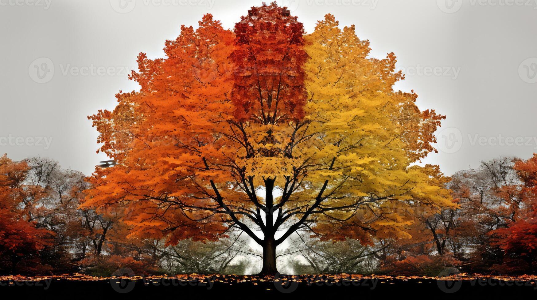 maple tree 4 seasons photo