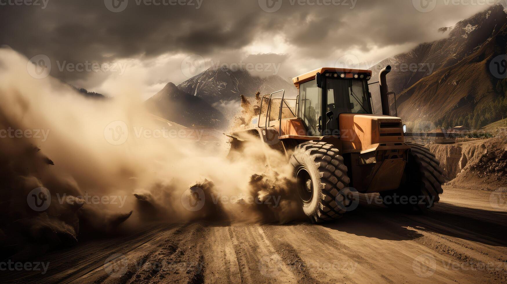 dirt heavy construction equipment photo
