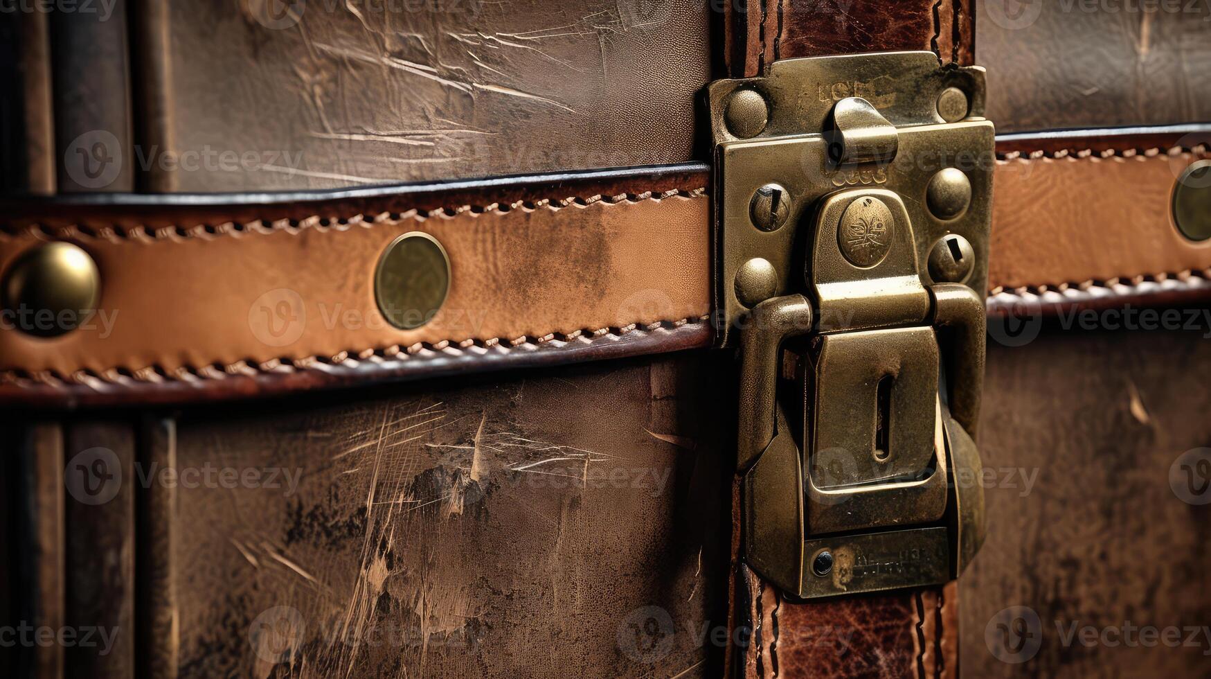 leather metal strap photo