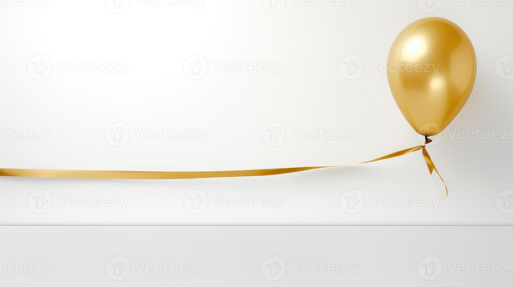 composition gold baloons photo