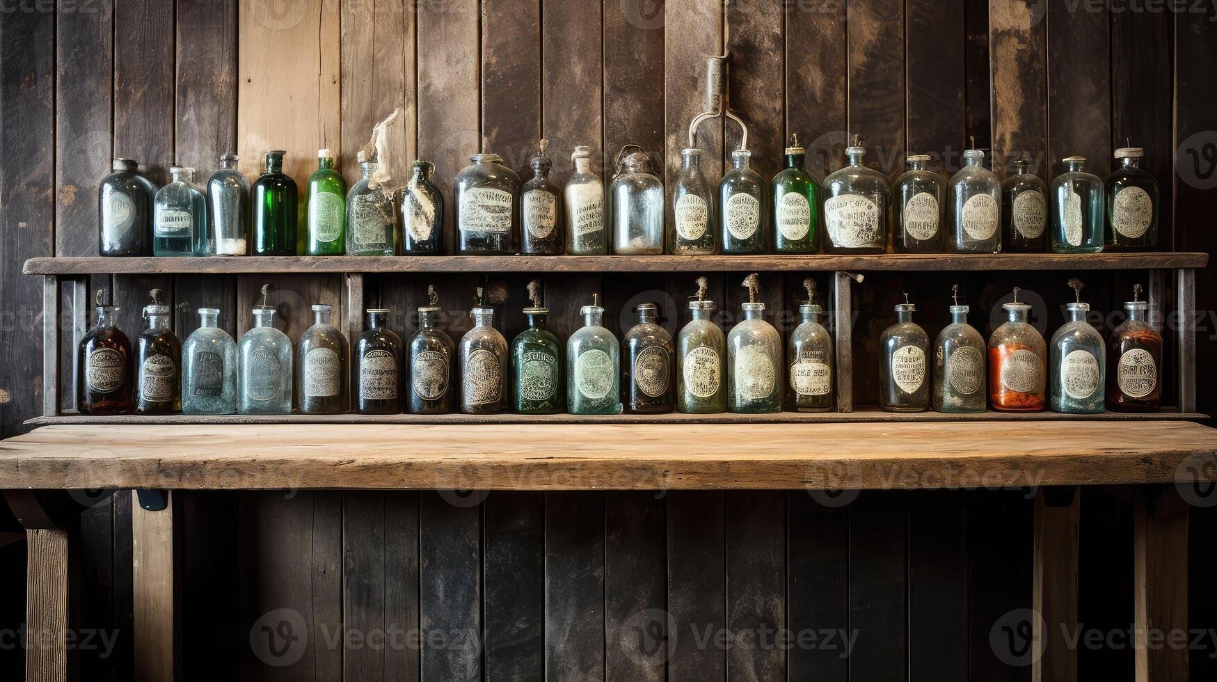photograph antique liquor bottles photo