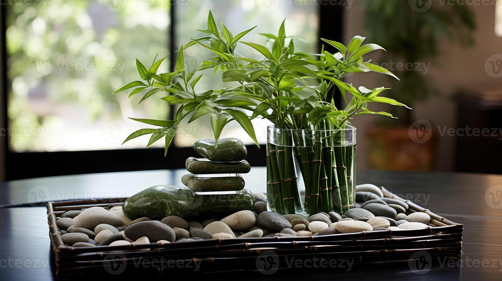 bamboo zen plant photo