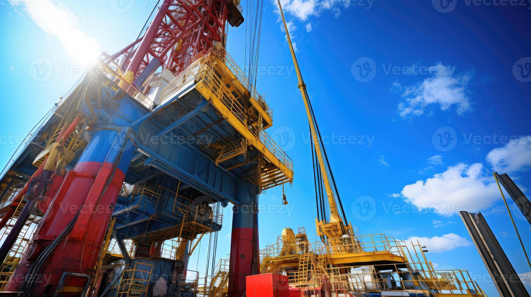 drilling oil plant photo
