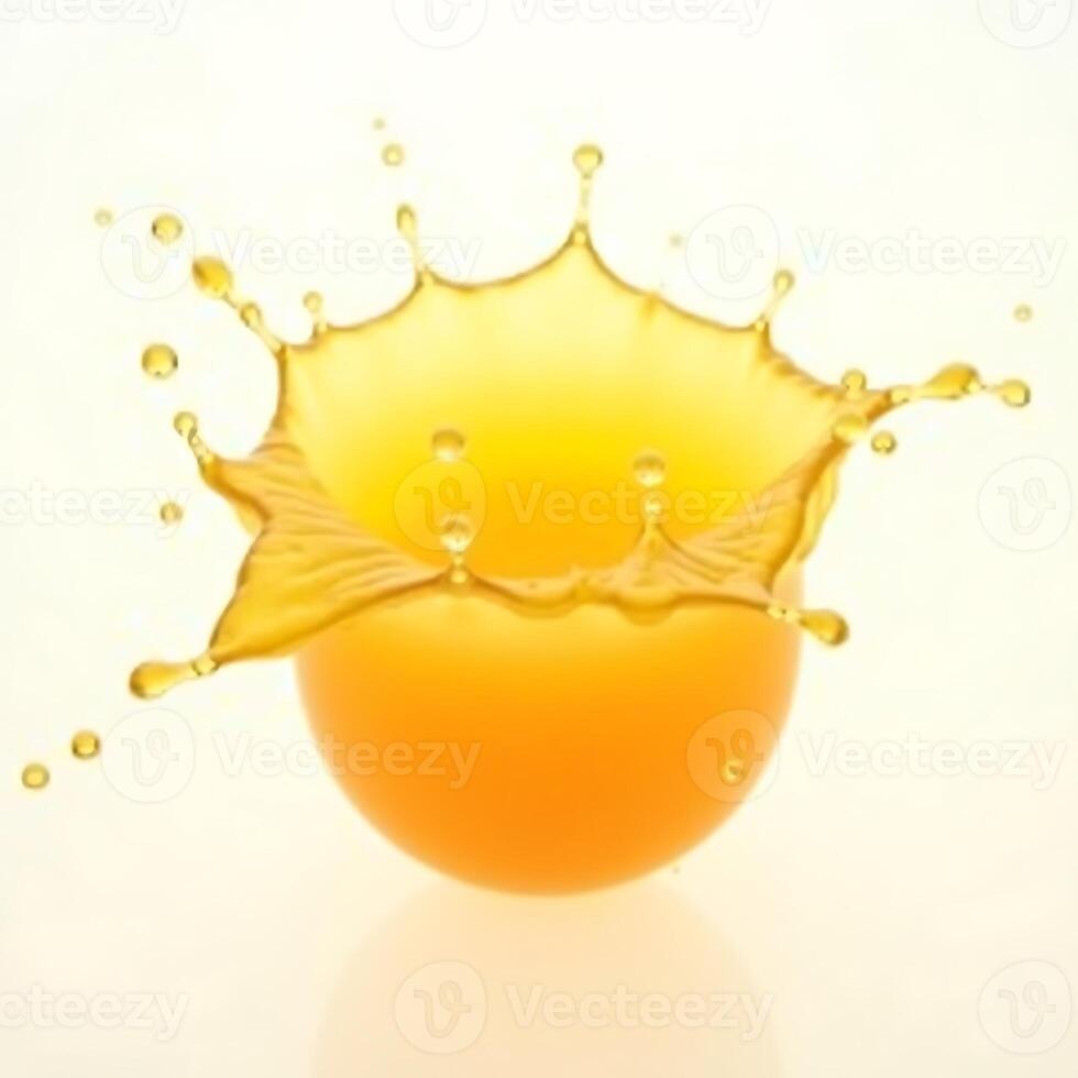Juice Splashing Burst Fresh Liquid Motion Concept photo