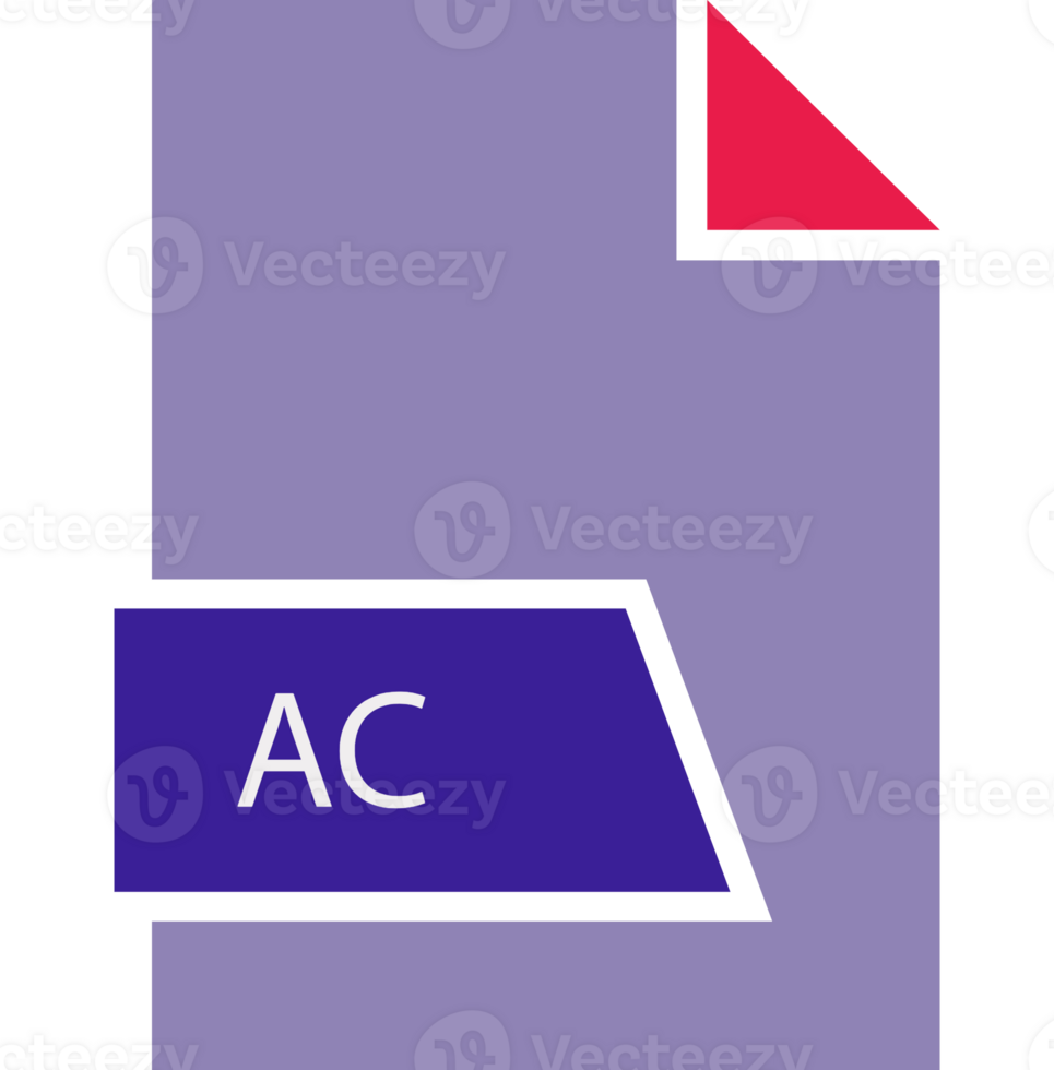 Ac File Format Icon Shape png