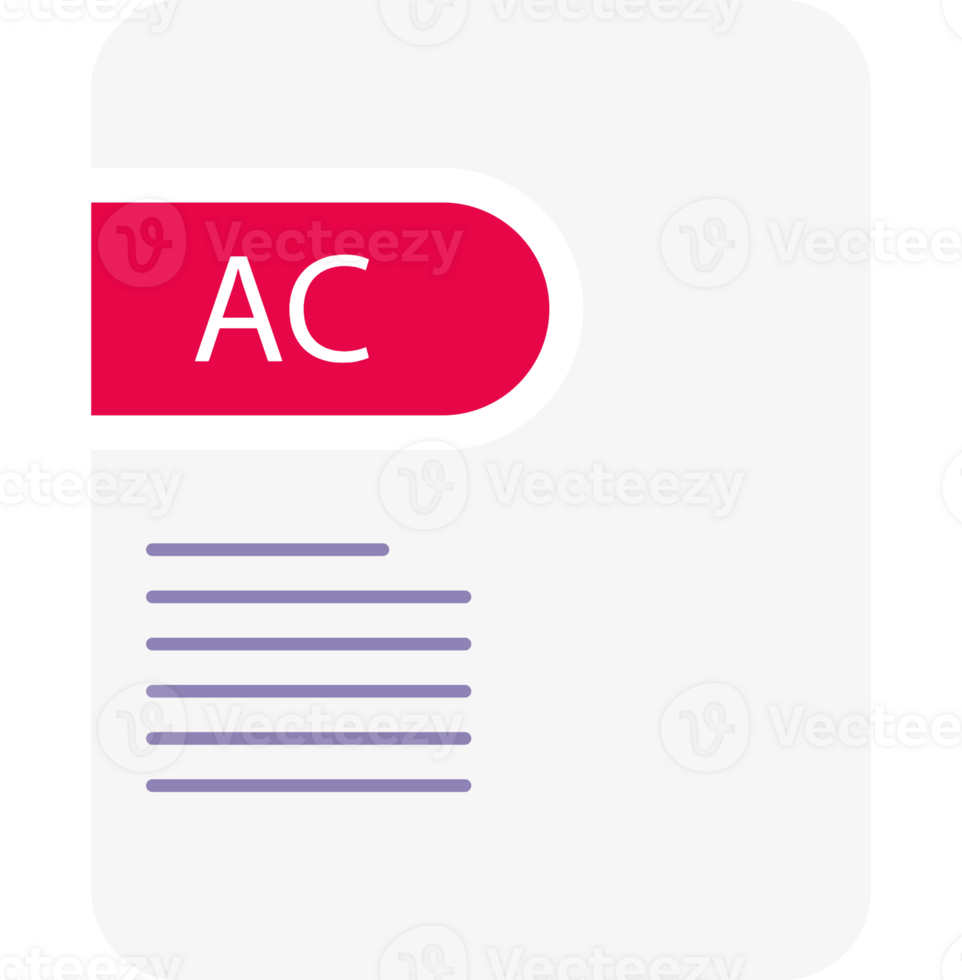 Ac File Icon Deep And Minimal png