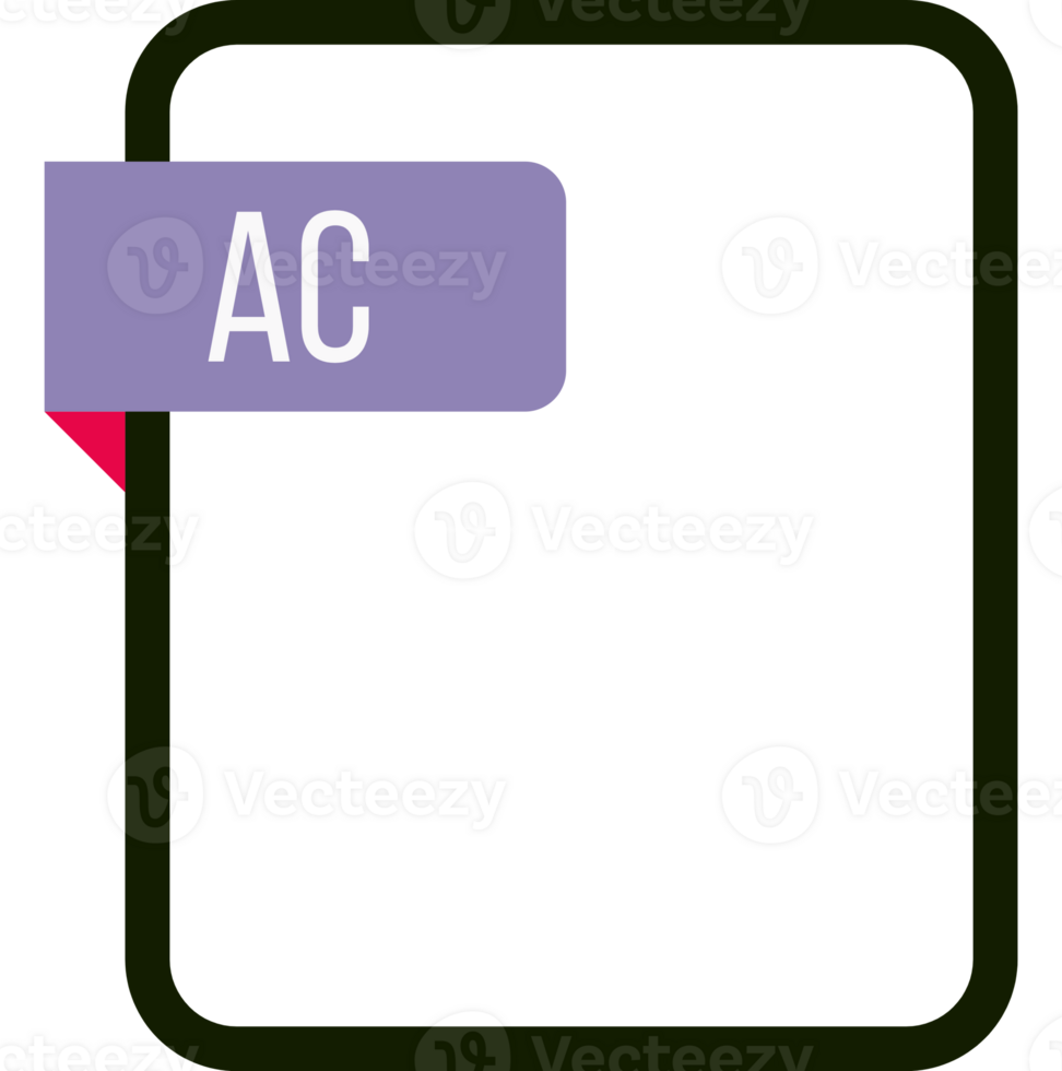 Ac File Rectangular Icon png