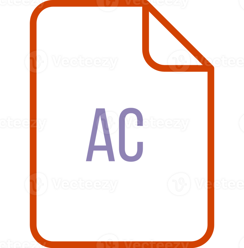 Ac Inside Fill Icon With Minimal Lines And Rectangle png