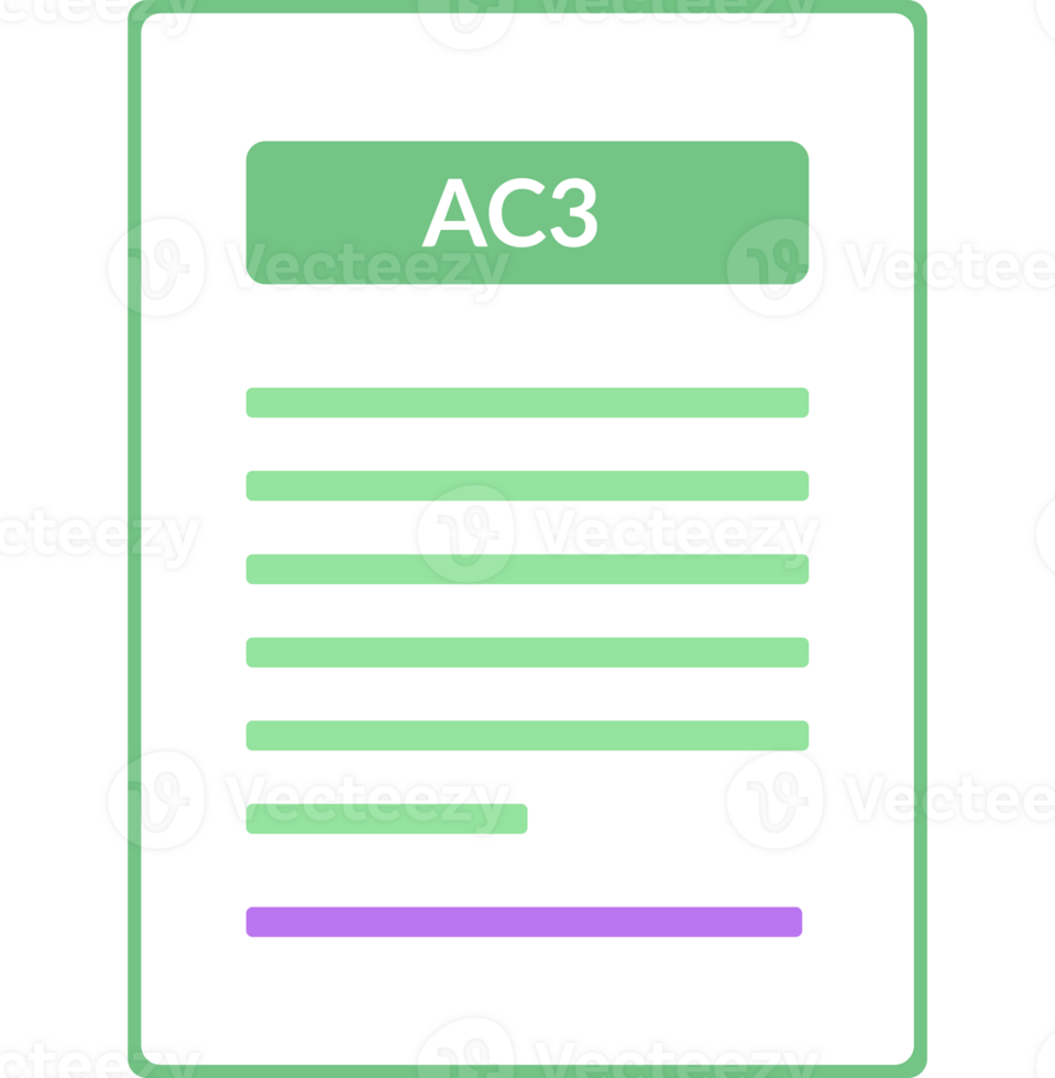 Ac3 Contract Document Icon png