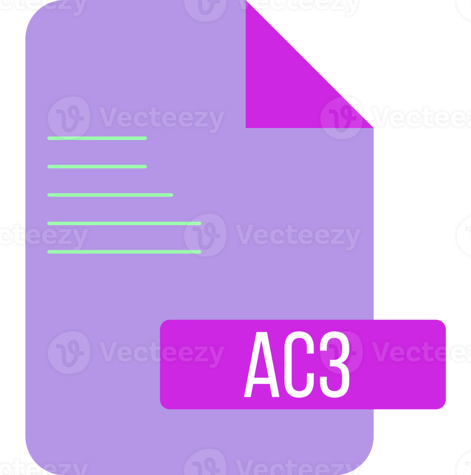 Ac3 File Extension Icon png