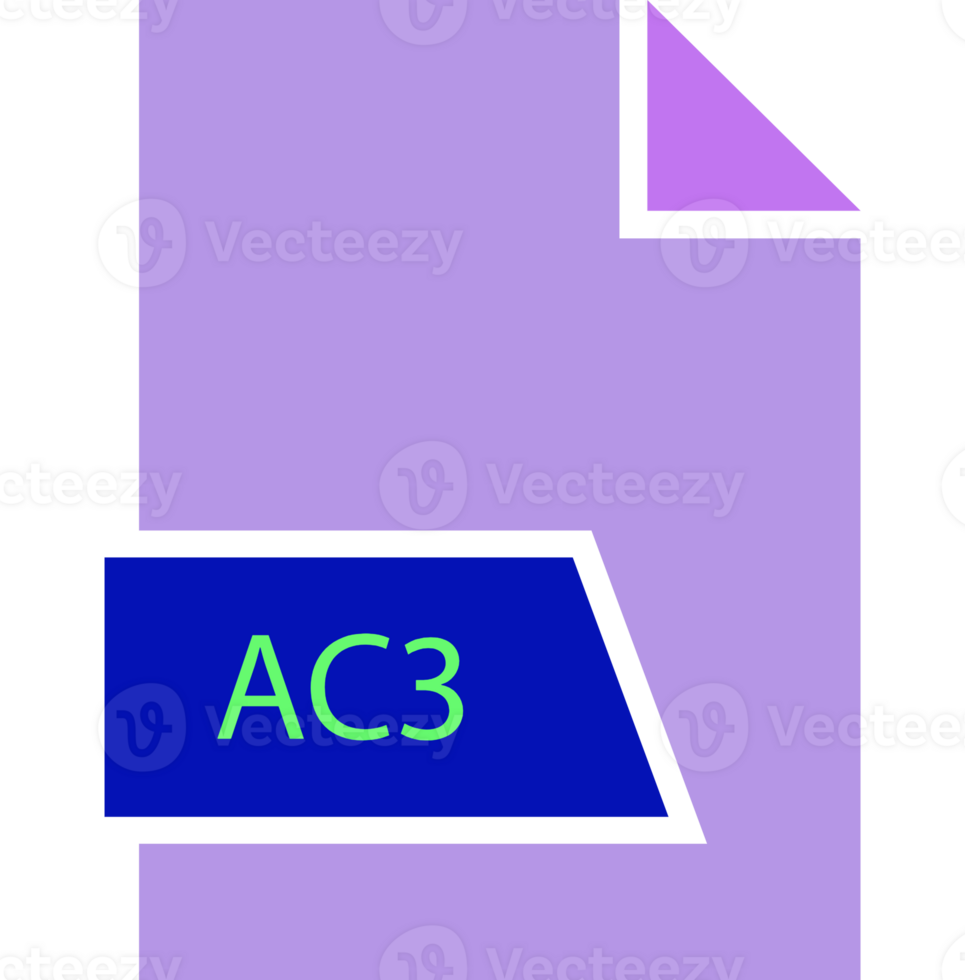 Ac3 File Format Icon png