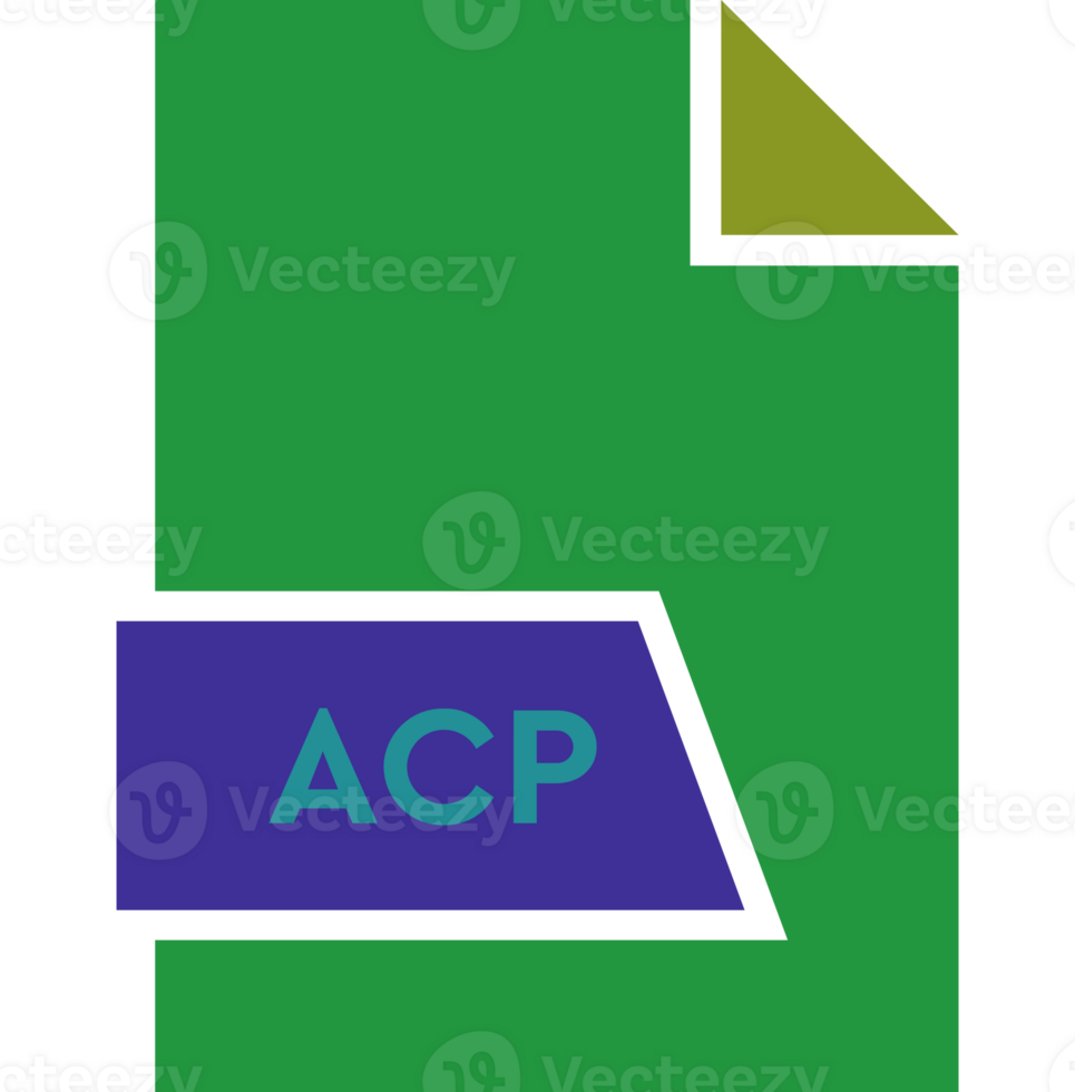 Acp File Format Icon Shape png
