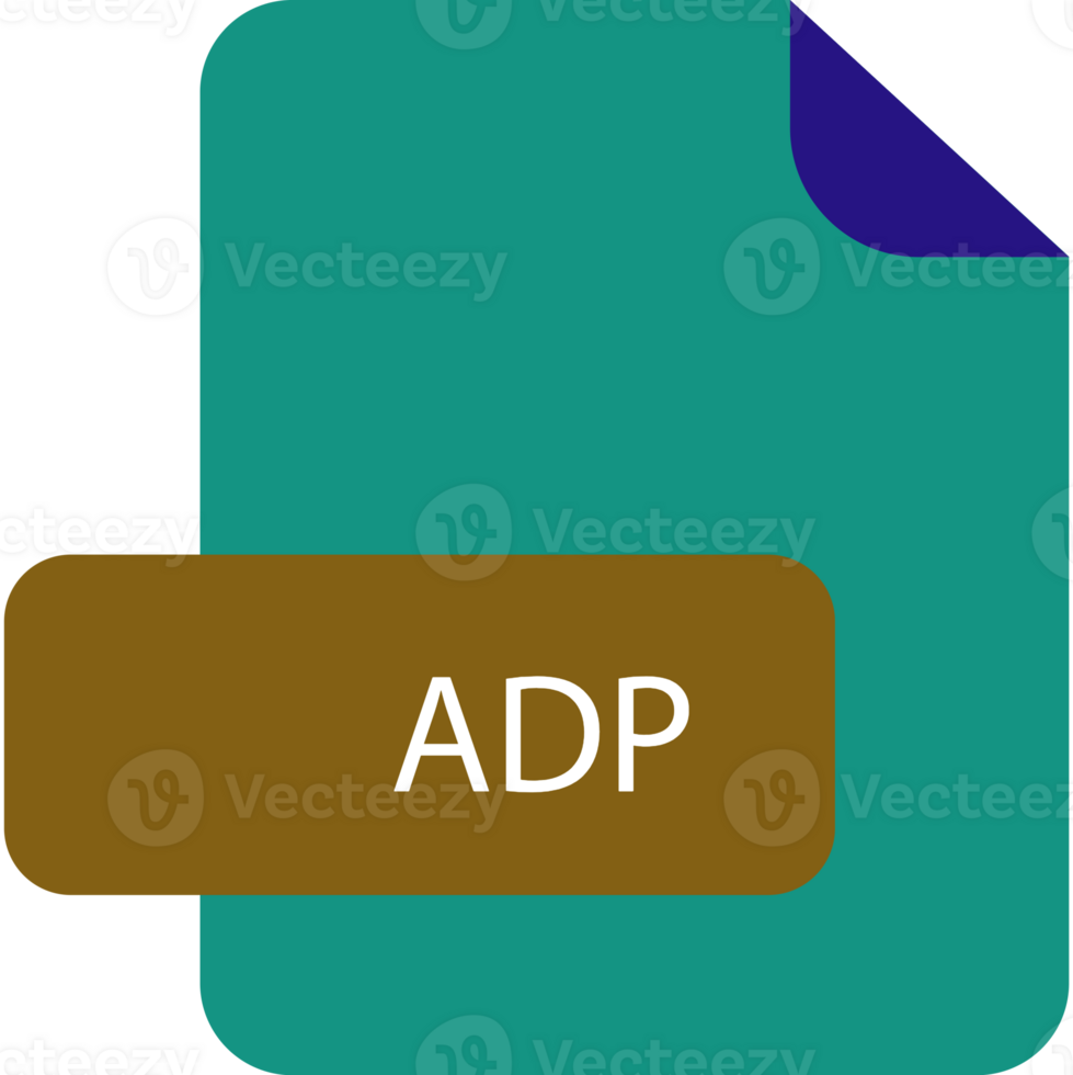 Adp File Extension Icon Rounded Corners And Deep Color png