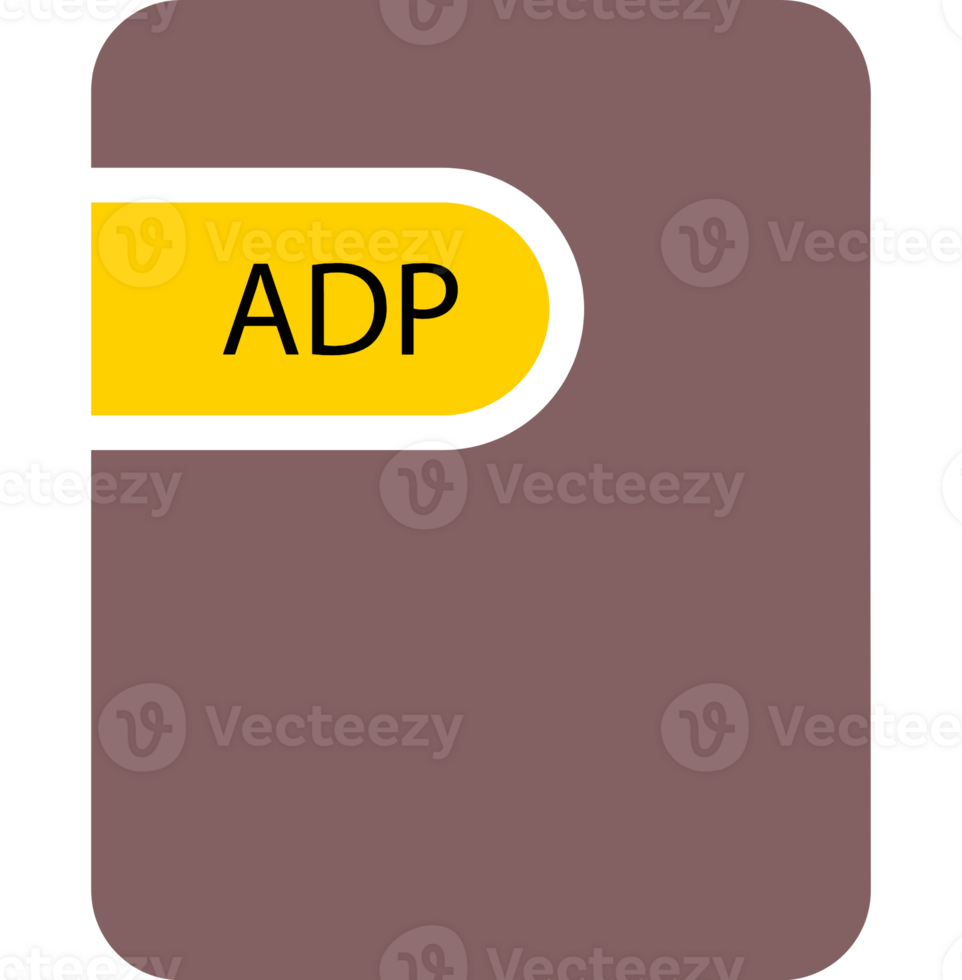 Adp File Icon Black Fill And Empty For Symbol png
