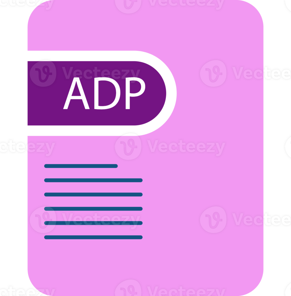 Adp File Icon Deep And Minimal png