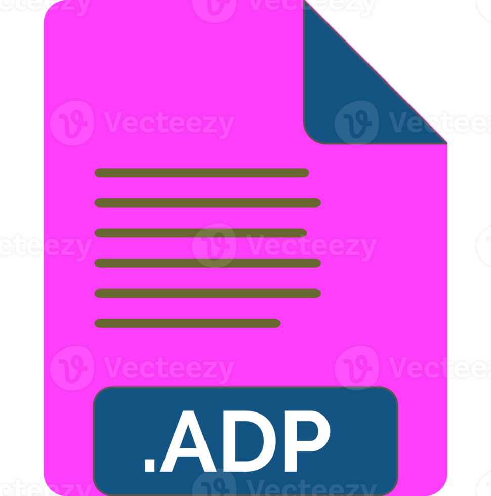 Adp File Icon Minimal Fill png