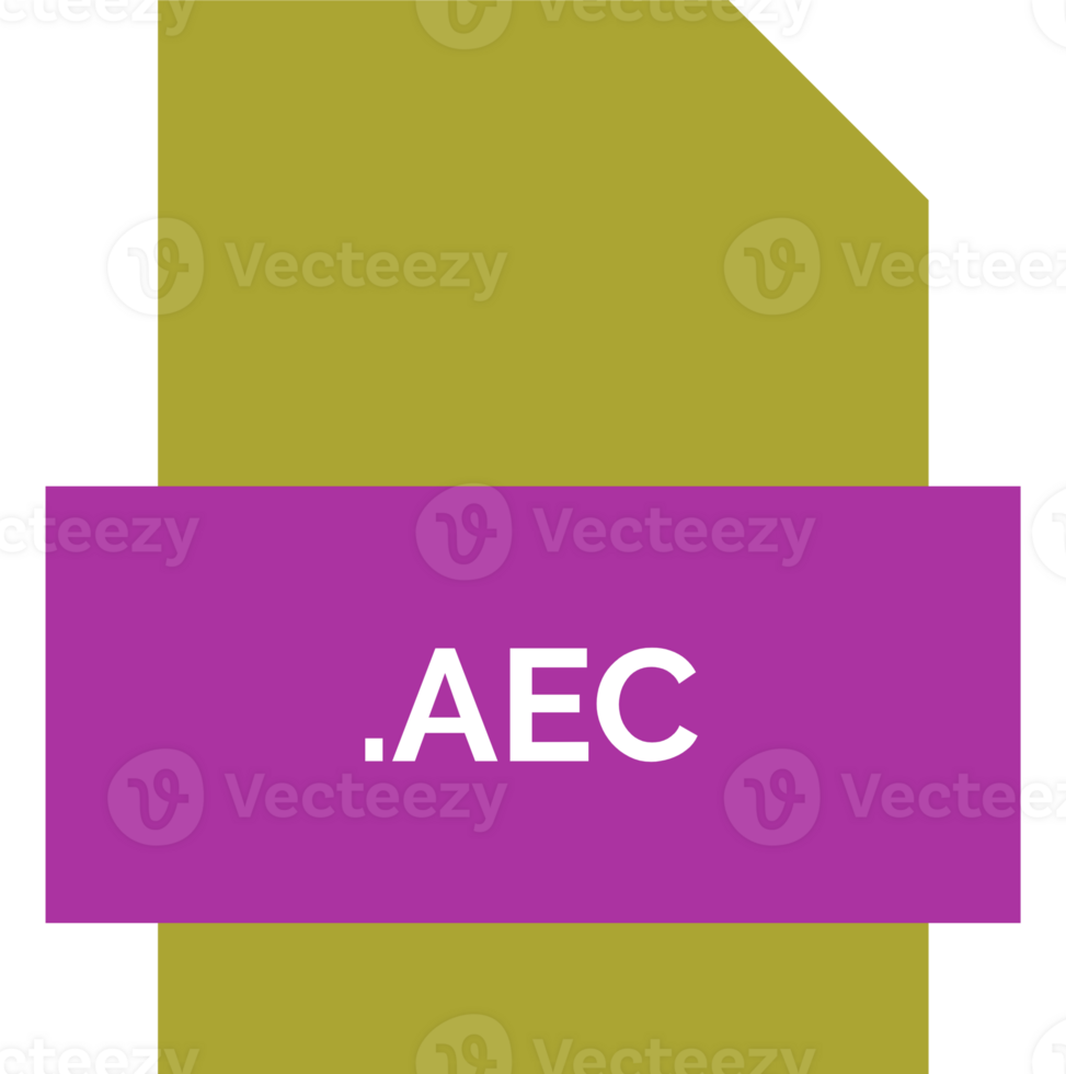 Aec File Extension Icon Fill Crisp Corners With Symbol png